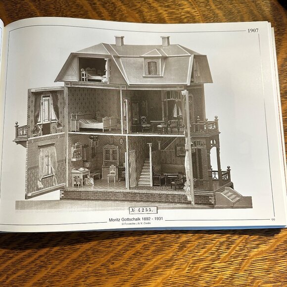 Moritz Gottschalk Collectible Book of Doll Houses - Picture 6 of 12